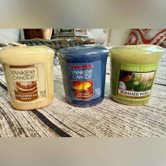 Green Bundle 1 QTY- As low as $3 each Yankee Candle votive candles Mix & match! - Picture 1 of 13